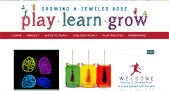 Desktop Screenshot of growingajeweledrose.com